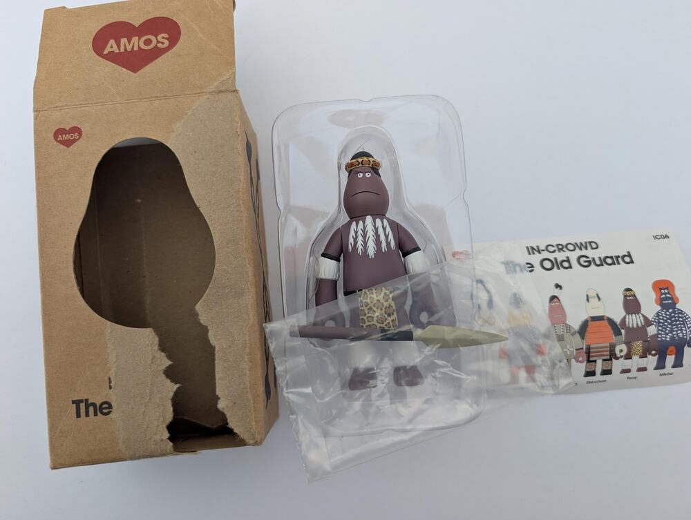 Amos Novelties In-Crowd "The Old Guard" Tony Vinyl Figure James Jarvis Rare